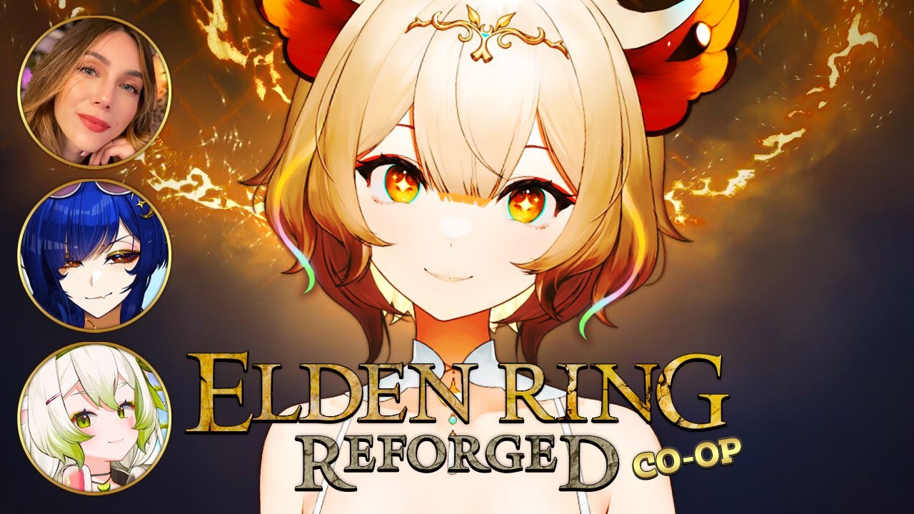 Yuzu Plays Elden Ring - Reforged Co-op (ft. Marzy, Vienna & Laimu)