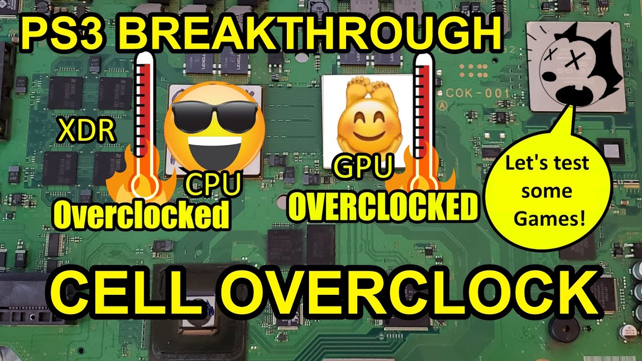 PS3 CPU Overclocking (DAY 2) -  LIVE STREAM