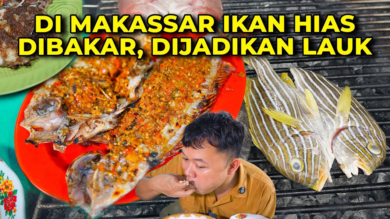 Pertama Kali Makan Ikas Hias Bakar, Ternyata Enak! Spesial Ikan Hias Bakar Di Makassar!
