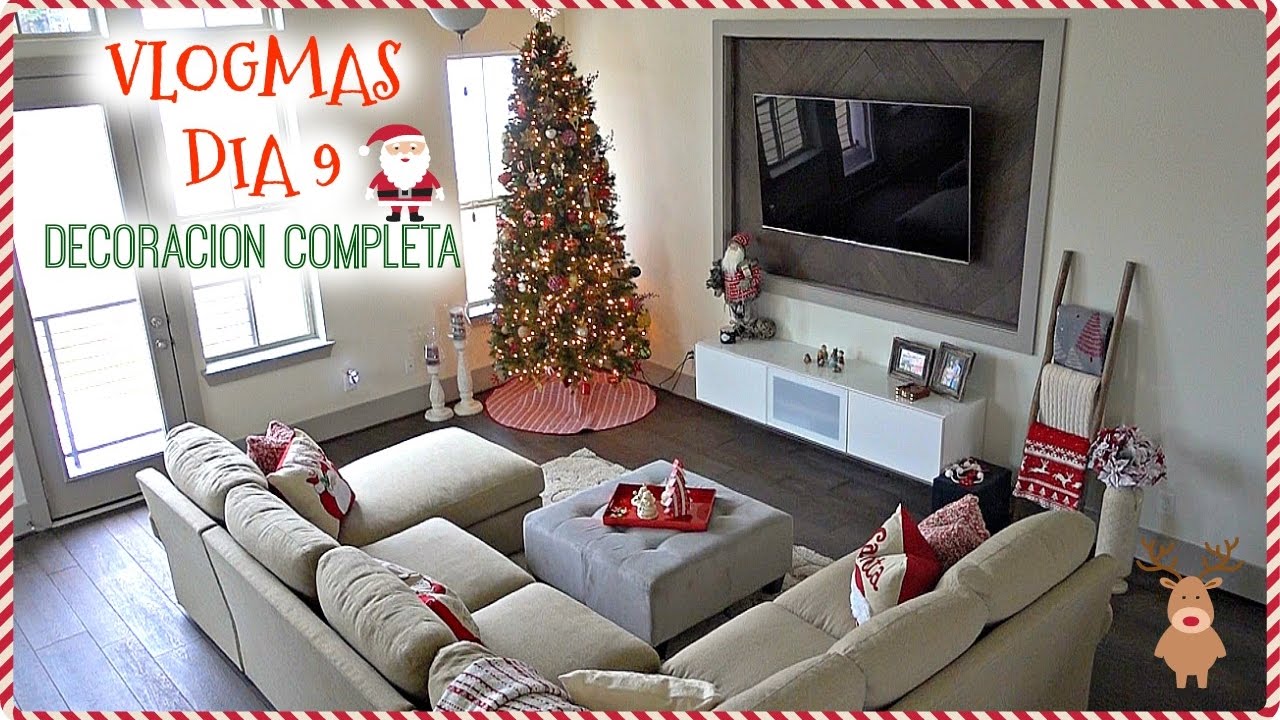 Decoración Navideña de nuestra casa | VLOGMAS DIA 9