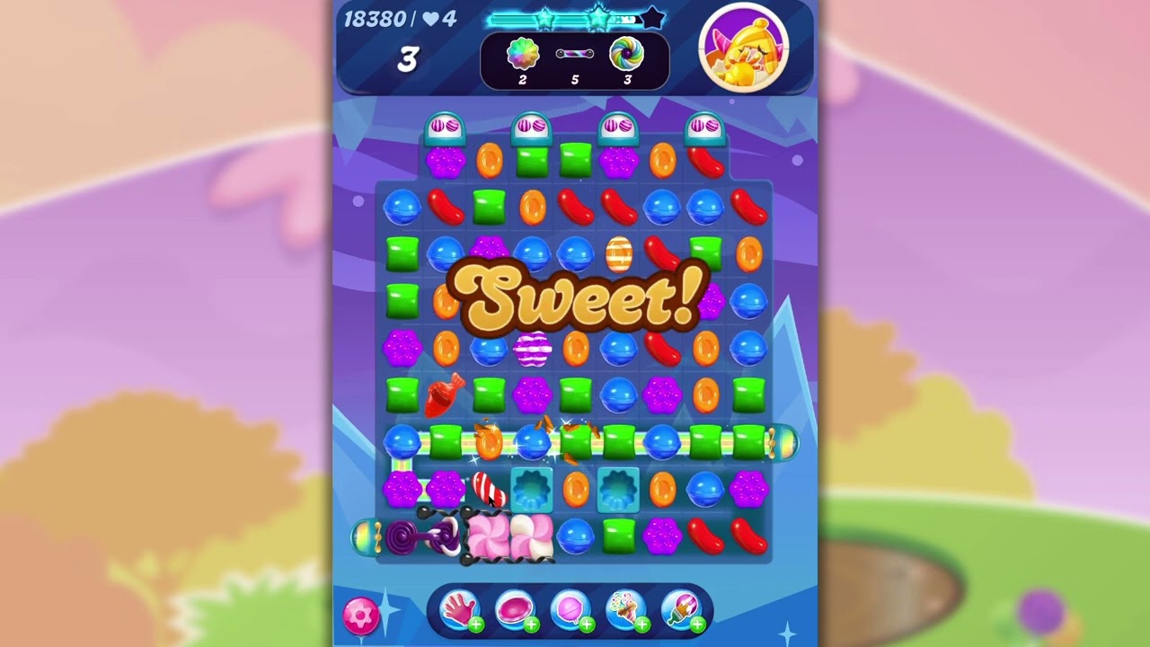 Candy crush saga Level 18380