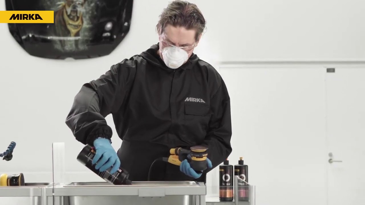 How to remove scratches from screens with Mirka® Remint