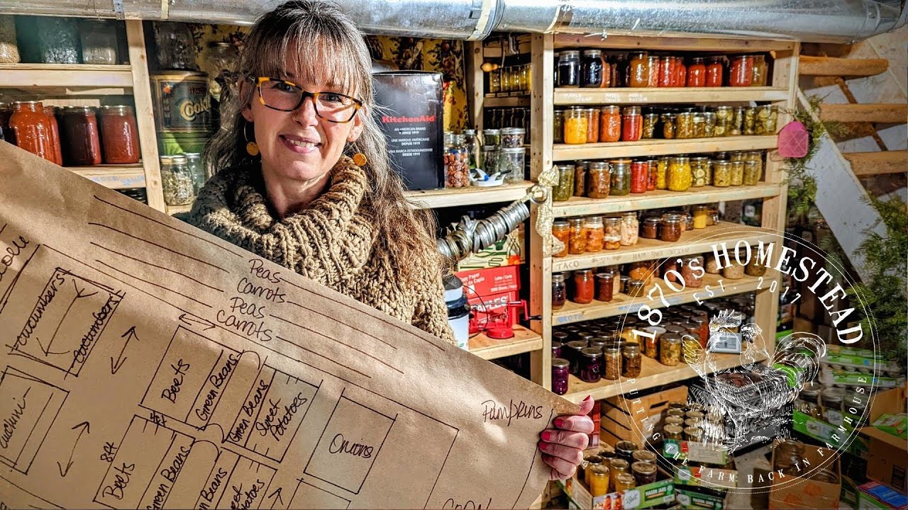 ЧАСТЬ 1 | Как спланировать огород для хранения продуктов | Мои планы на 2022 год