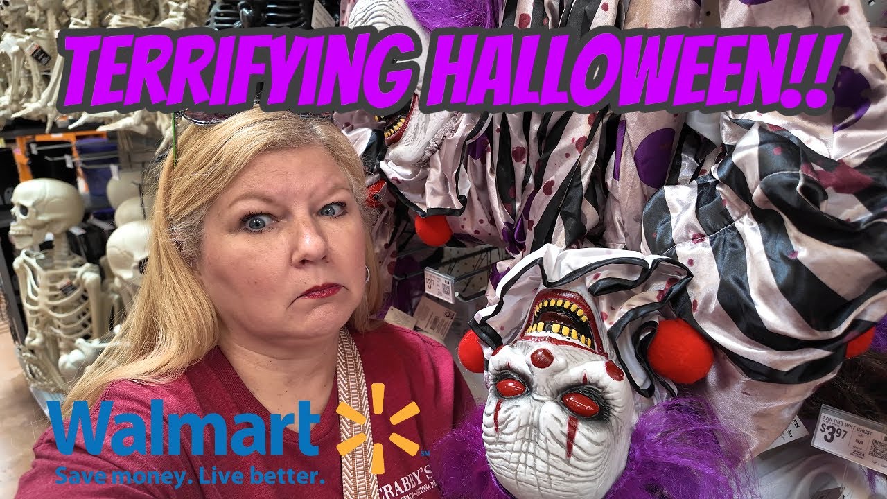 WALMART HALLOWEEN 2024! TERRIFYING DECOR!!