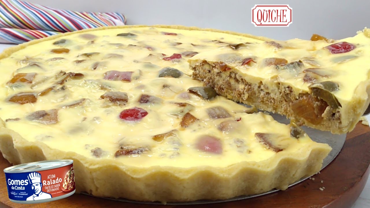 QUICHE | QUICHE DE ATUM | QUICHE FÁCIL
