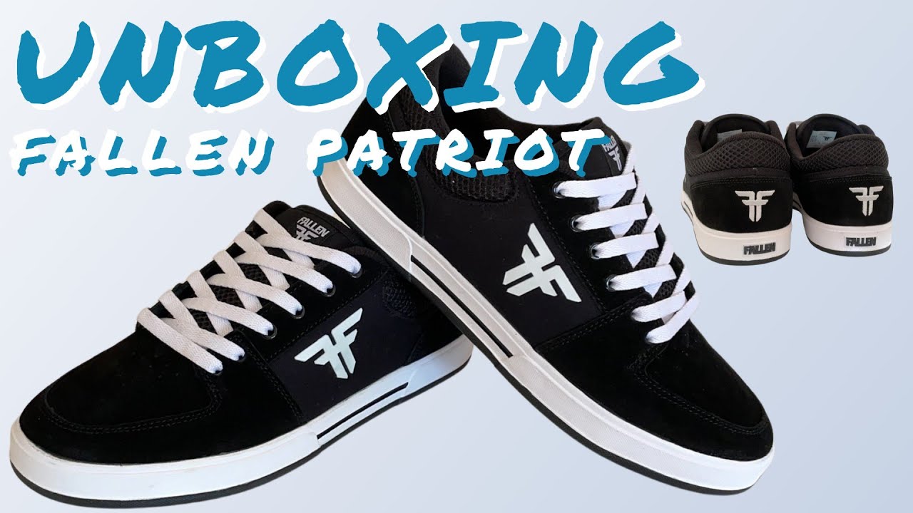 - UNBOXING - Fallen Footwear Patriot Black/White