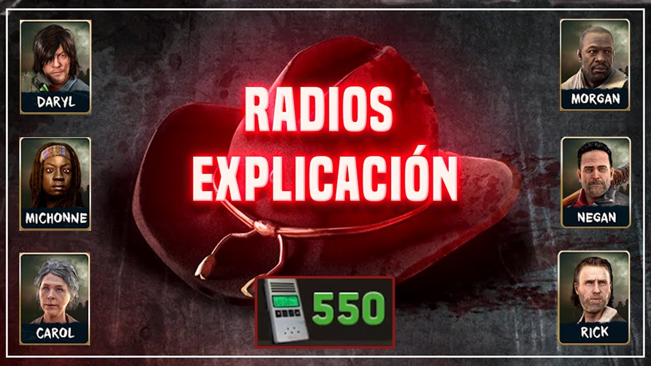 The Walking Dead No Man's Land | RADIOS - Como conseguirlas, como usarlas y explicaci&oacute;n...