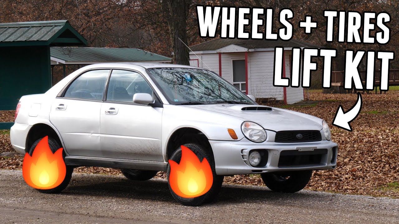 BUILT WRX Gets a 5 INCH LIFT KIT & NEW WHEELS/TIRES!!!
