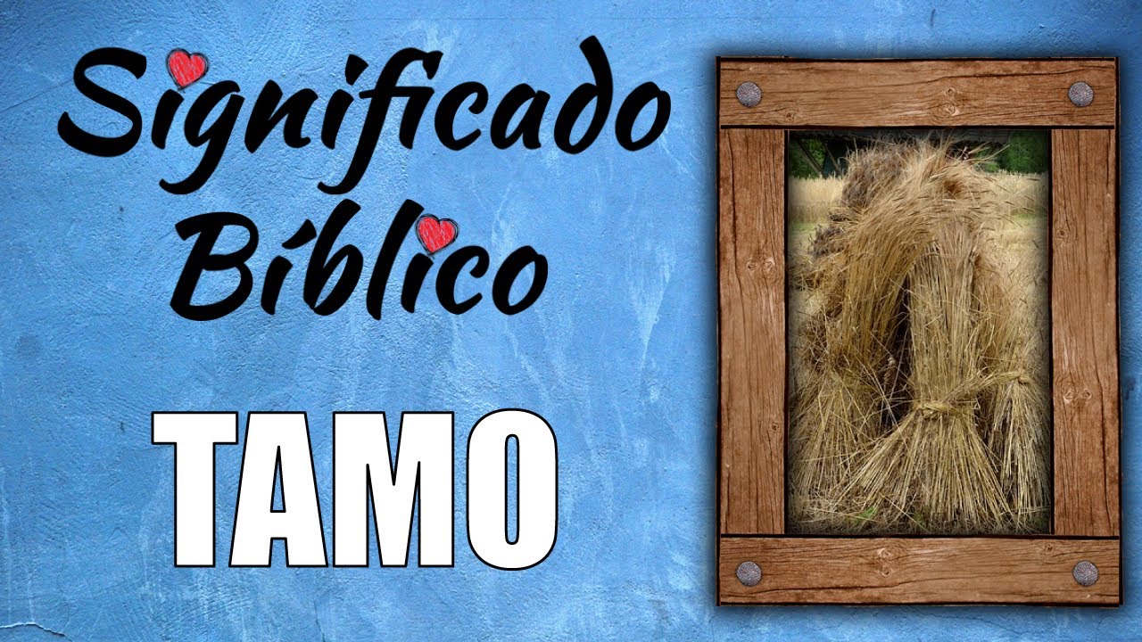Tamo Significado Bíblico | ¿Qué Significa Tamo en la Biblia? 🙏