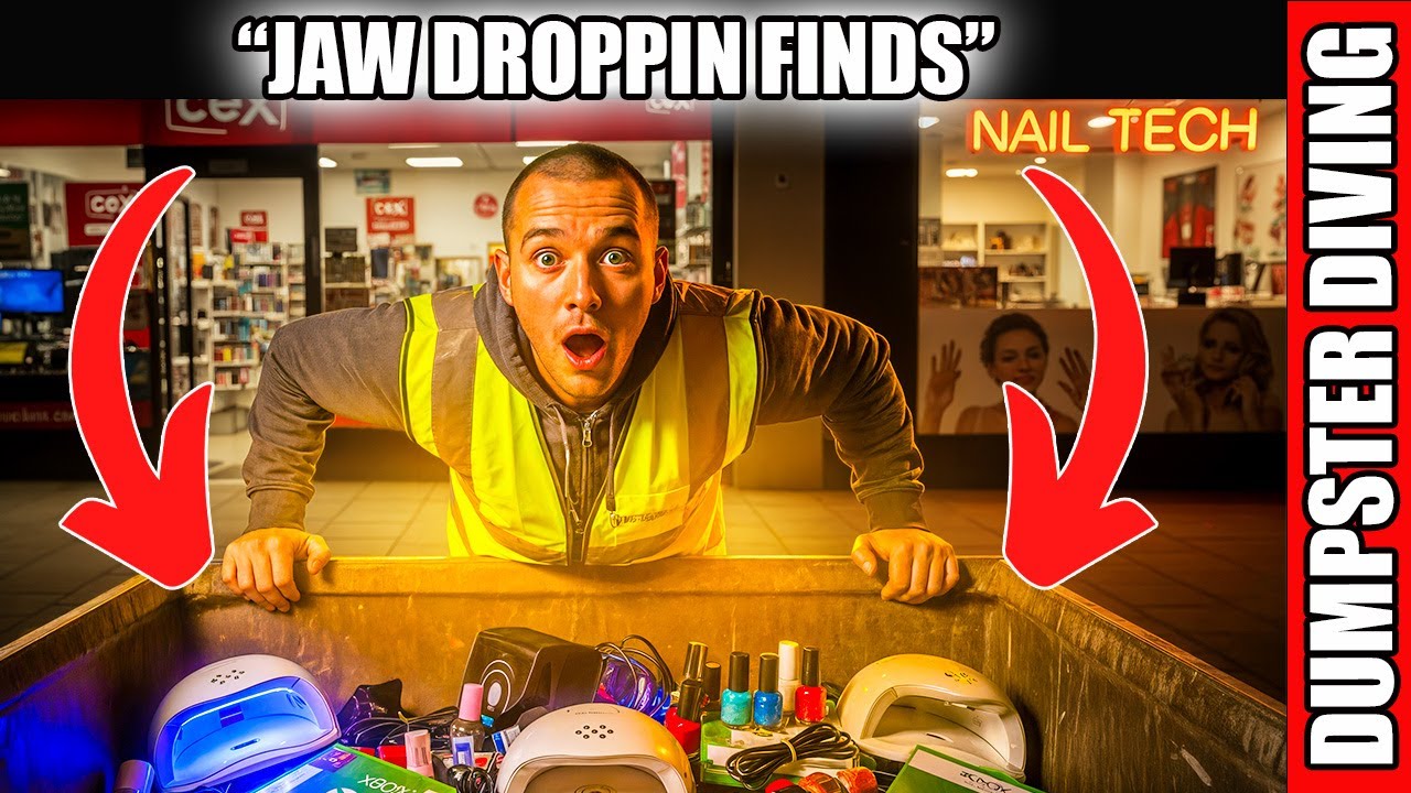 HIGH VALUE JAW DROPPING BEAUTY FINDS😲, DUMPSTER DIVING UK