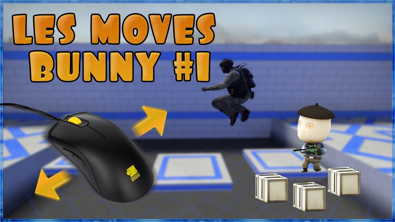 Devenir un Pro du mouvement - tuto bhop, bunny, moves CSGO.