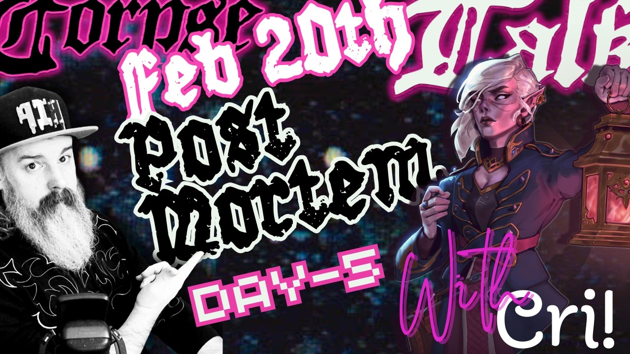 Corpse Talk Live: Feb 20th Shadowdark 8-bit game jam Post Mortem
