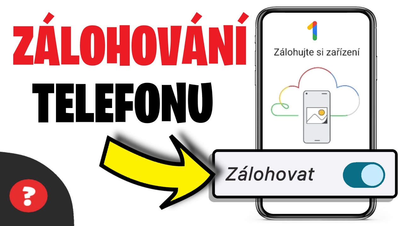 Jak ZÁLOHOVAT TELEFON | Návod | Android / MOBIL