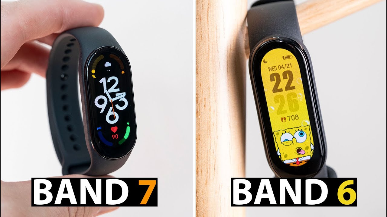 🔥 Xiaomi Smart Band 7 vs Xiaomi Smart Band 6 COMPARATIVA en ESPAÑOL ⌚ ¿Merece la pena el cambio?