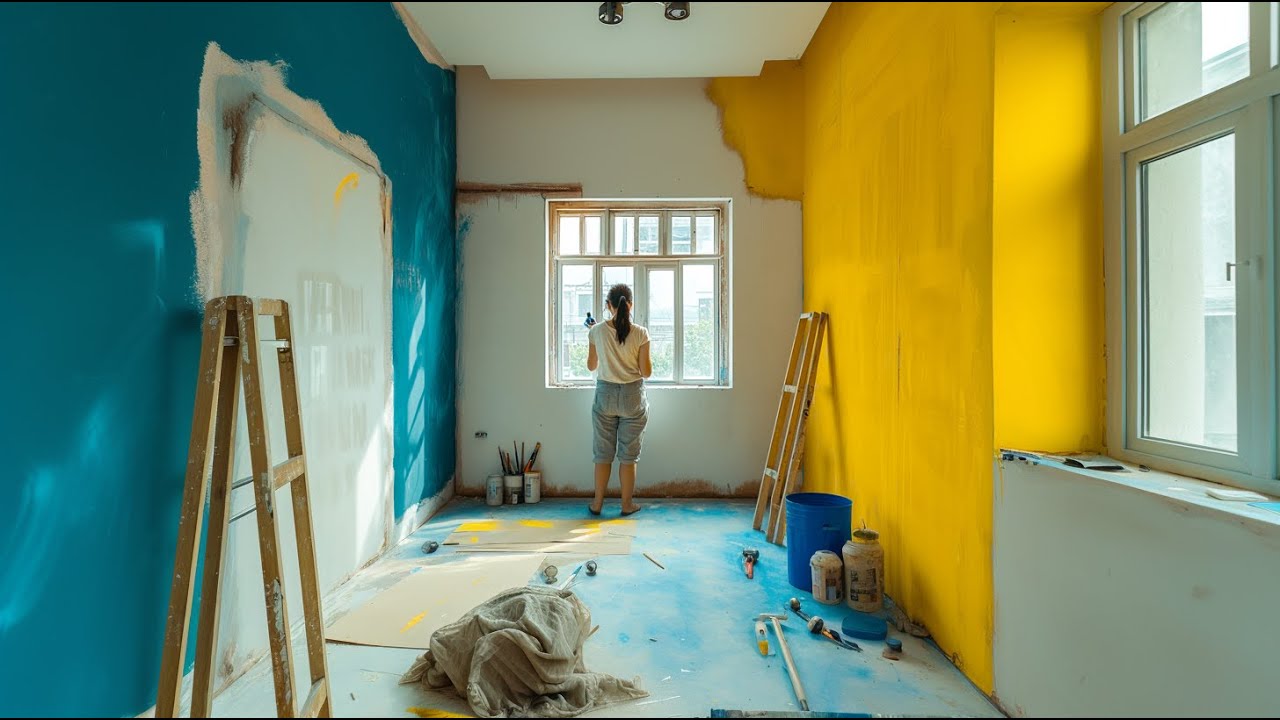 Девушка переоборудовала общежитие компании в красивую квартиру