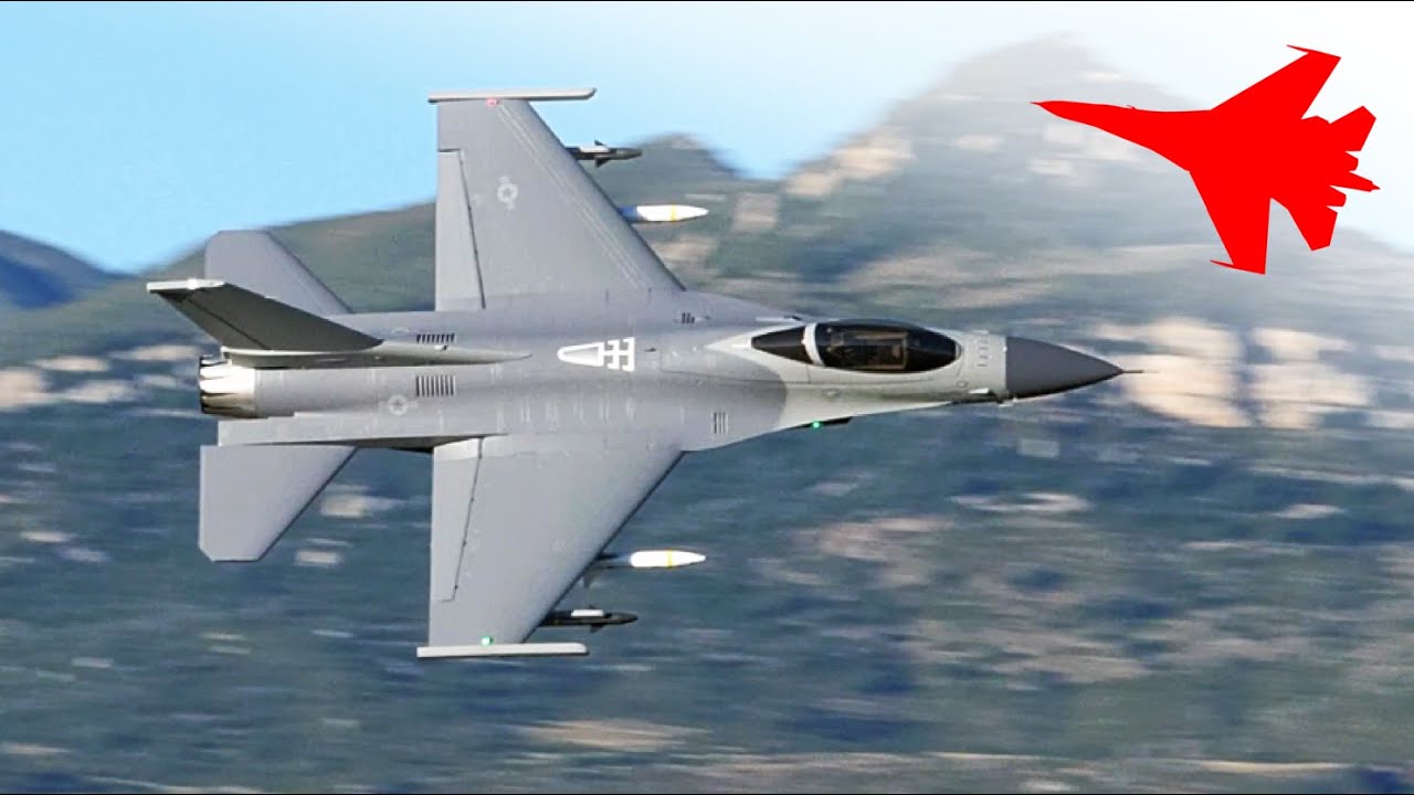 Watch This F-16 RC Jet Dance Through Mountain Skies! ✈️ FMS 80mm EDF