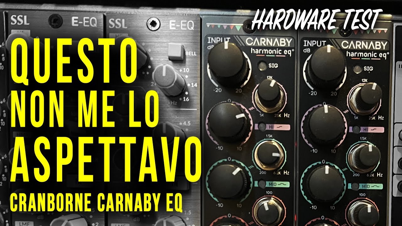 Un equalizzatore Magico! Cranborne Carnaby Harmonic Eq 500 - Hardware Test