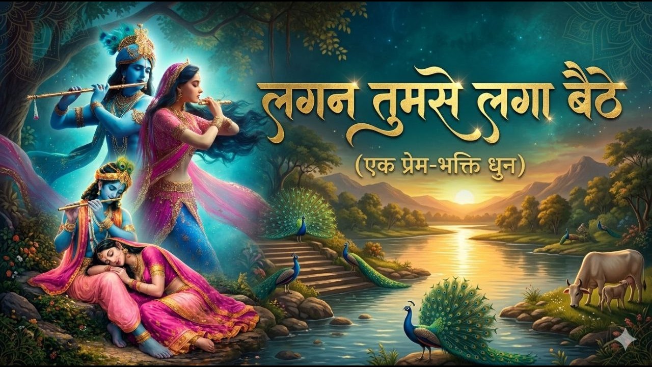 लगन तुमसे लगा बैठे जो होगा देखा जायेगा | Lagan Tumse Laga Baithe | Krishan Bhajan