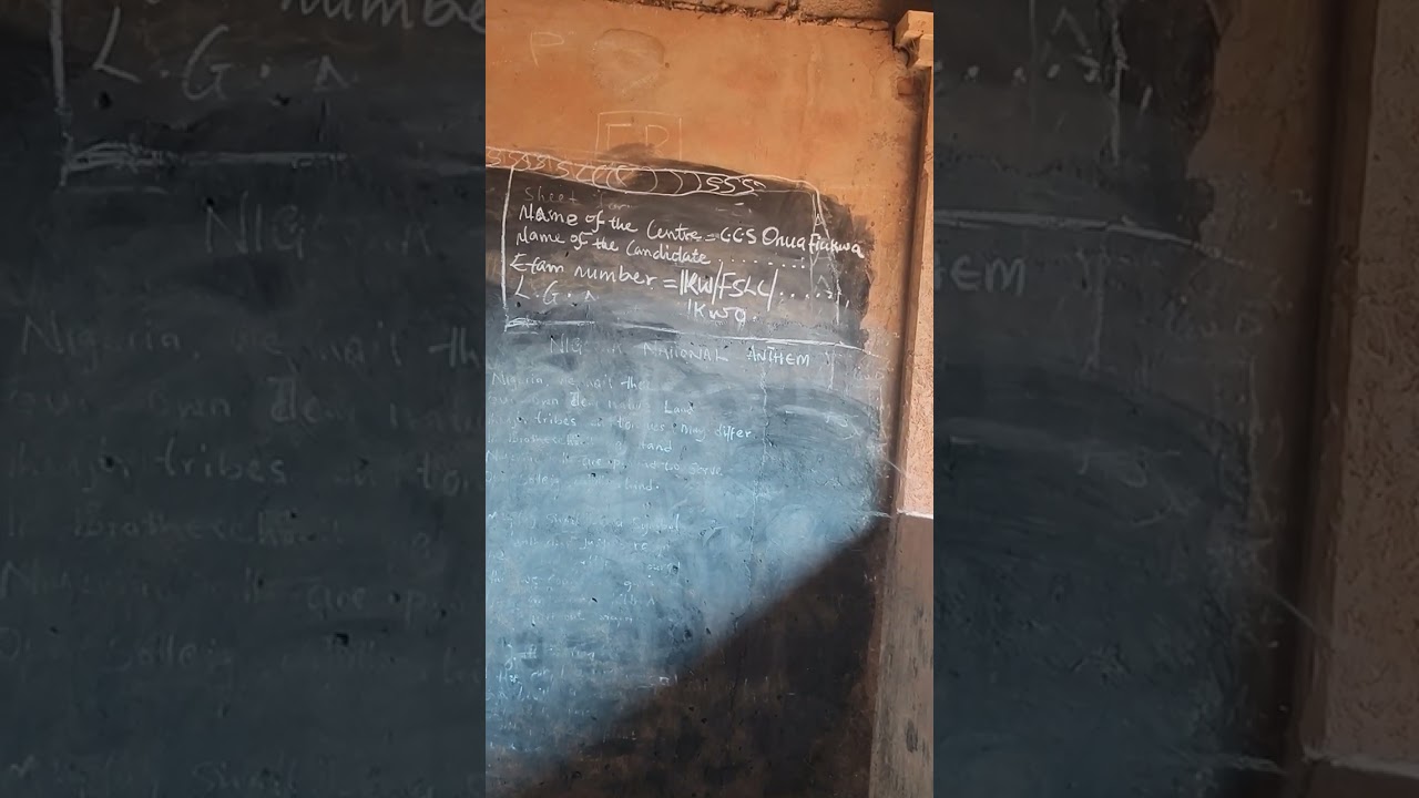 This is the first primary school in Ikwo LGA of Ebonyi State since creation of man.