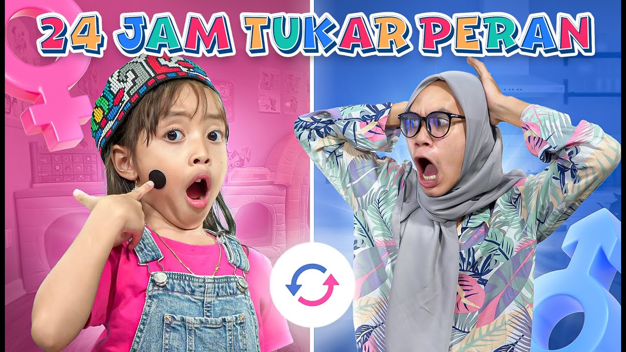24 JAM LEIKA TUKER PERAN SAMA TOMPEL 😱 KOMPILASI VLOG 1 JAM LEIKA DI DUNIA KEBALIKAN