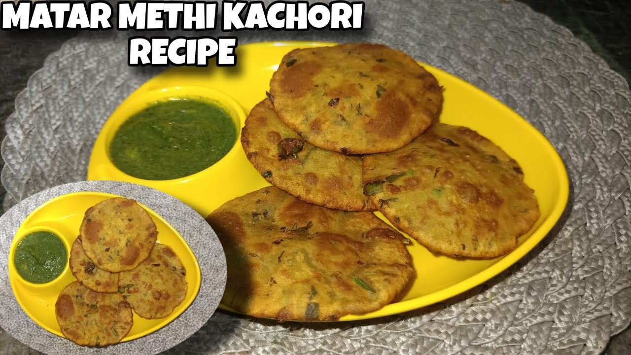 ये डिश इतना टेस्टी बना कि कम पड़ गया, दोबारा बनाना पड़ा | methi matar kachori recipe |crispy kachori