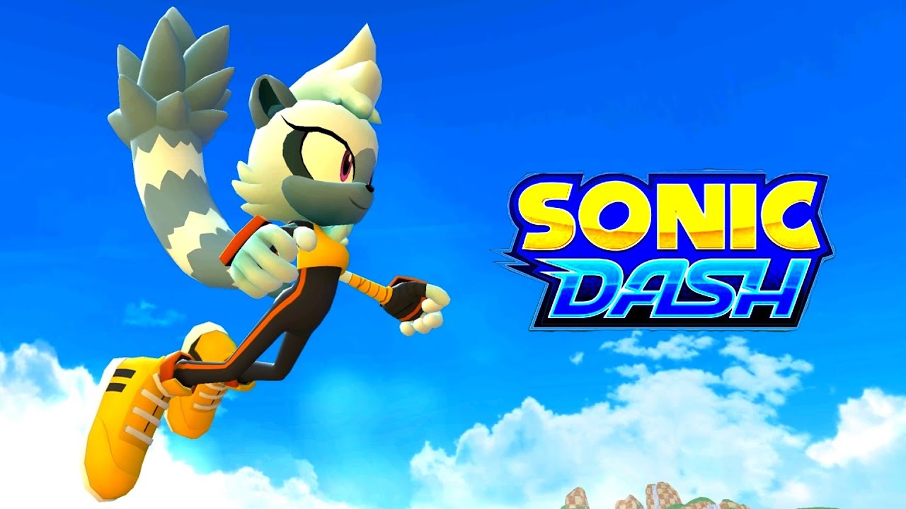 Sonic Dash -  NEW CHARACTER - TANGLE THE LEMUR gameplay (HD, Widescreen)