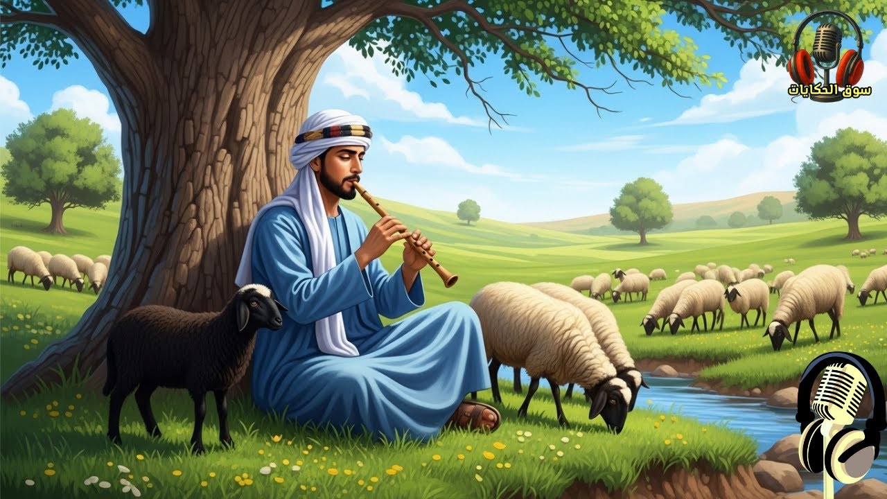 قصة الراعي والقطيع الضائع، من القصص المشوقة قبل النوم، ضع السماعات واستمع، سوق الحكايات والقصص