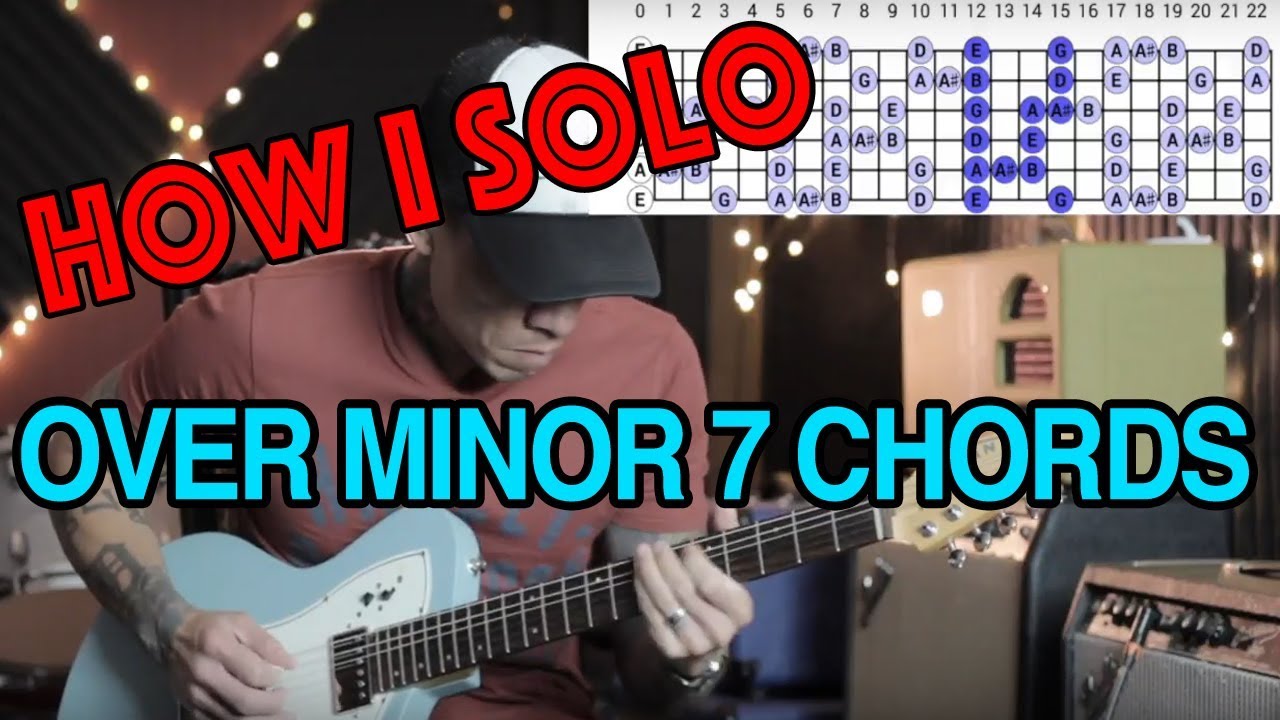 Soloing Ideas & Tips For Playing Over Minor 7 Chords - guitar lesson tutorial
