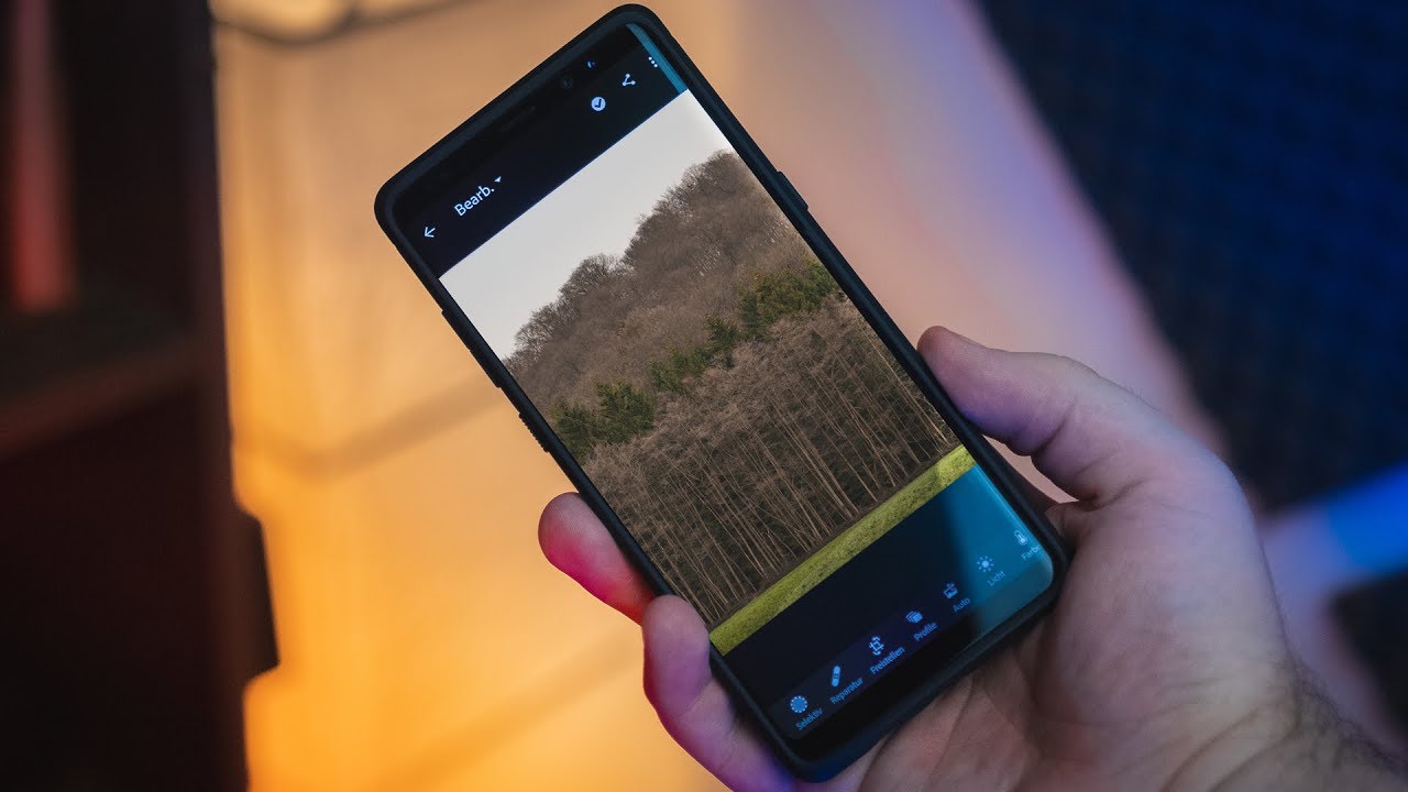 RAW-Fotos auf dem Smartphone bearbeiten