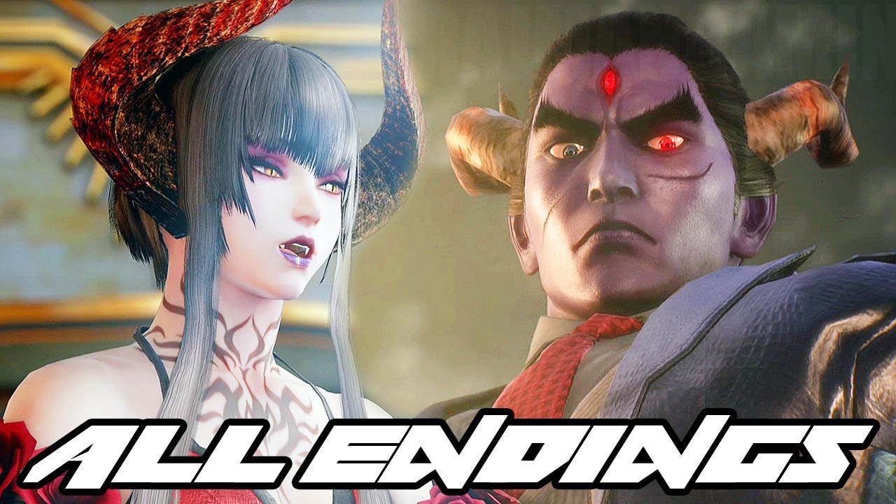 Tekken 7: Fated Retribution - All Characters Intros & Endings @ 1080p (60ᶠᵖˢ) HD ✔