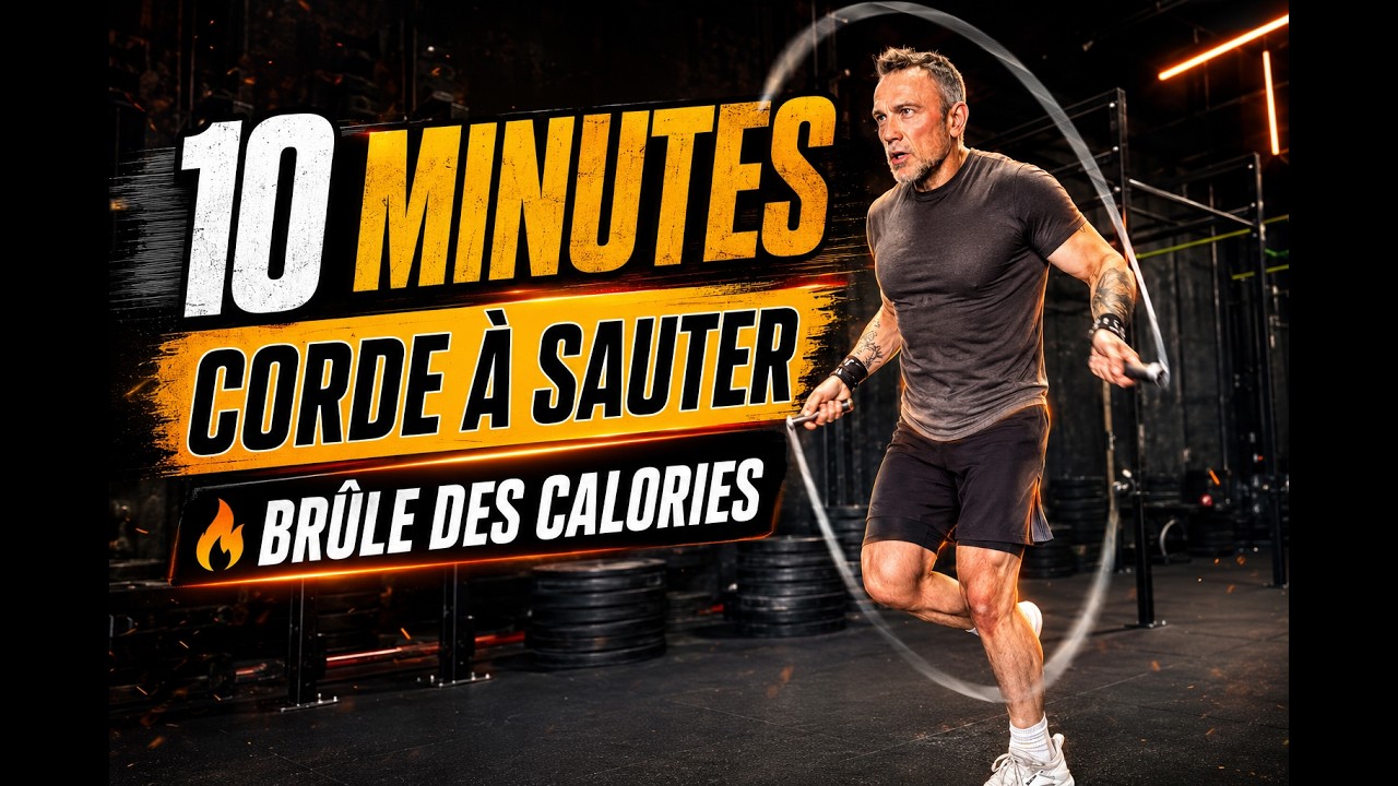 10 Min Débutant corde à sauter Workout