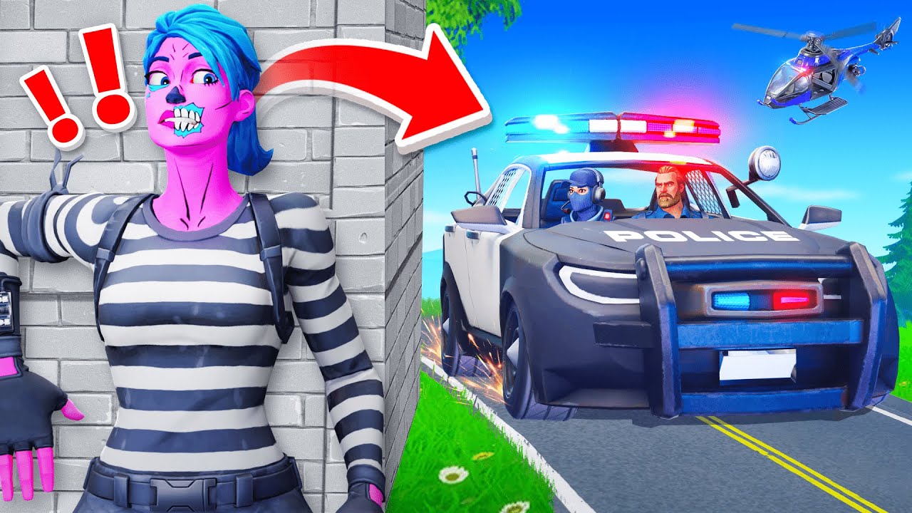 *EXTREME* Hide & Seek VS Police... (Fortnite)