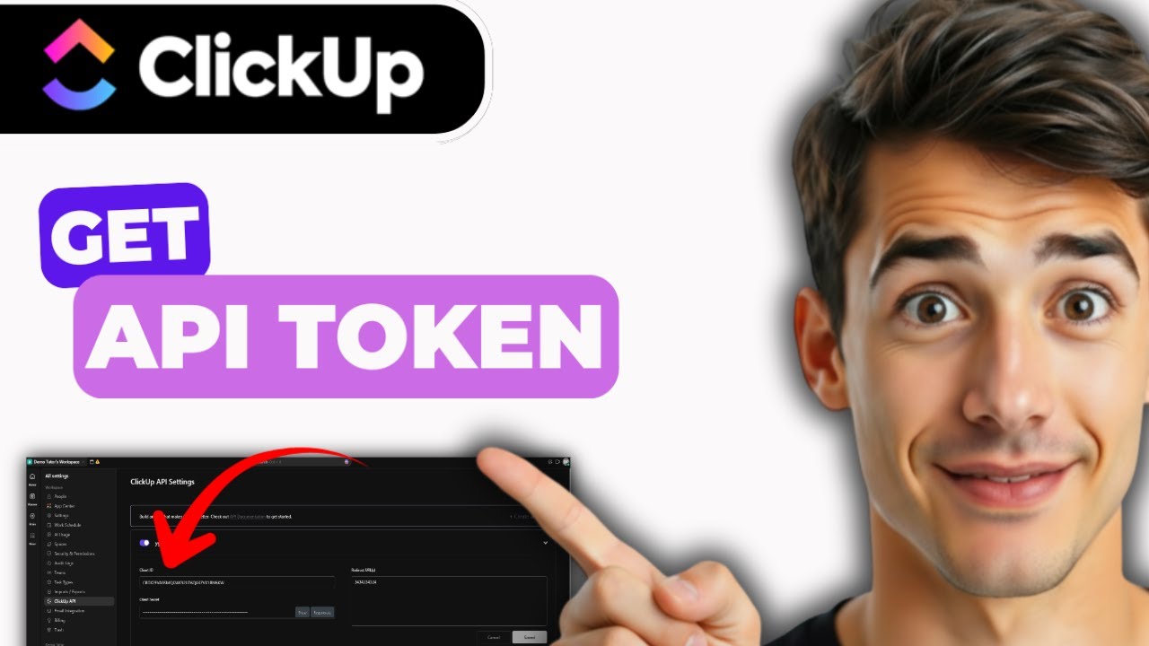 Как получить API-токен в ClickUp (самый простой способ) (руководство 2026 года)