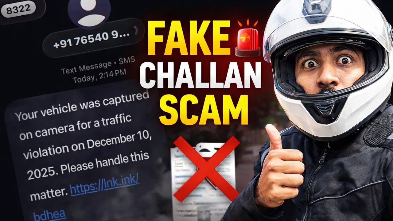 Fake Bike Challan 🚨 | Phone Recording video | Police scammer India | road rage india 