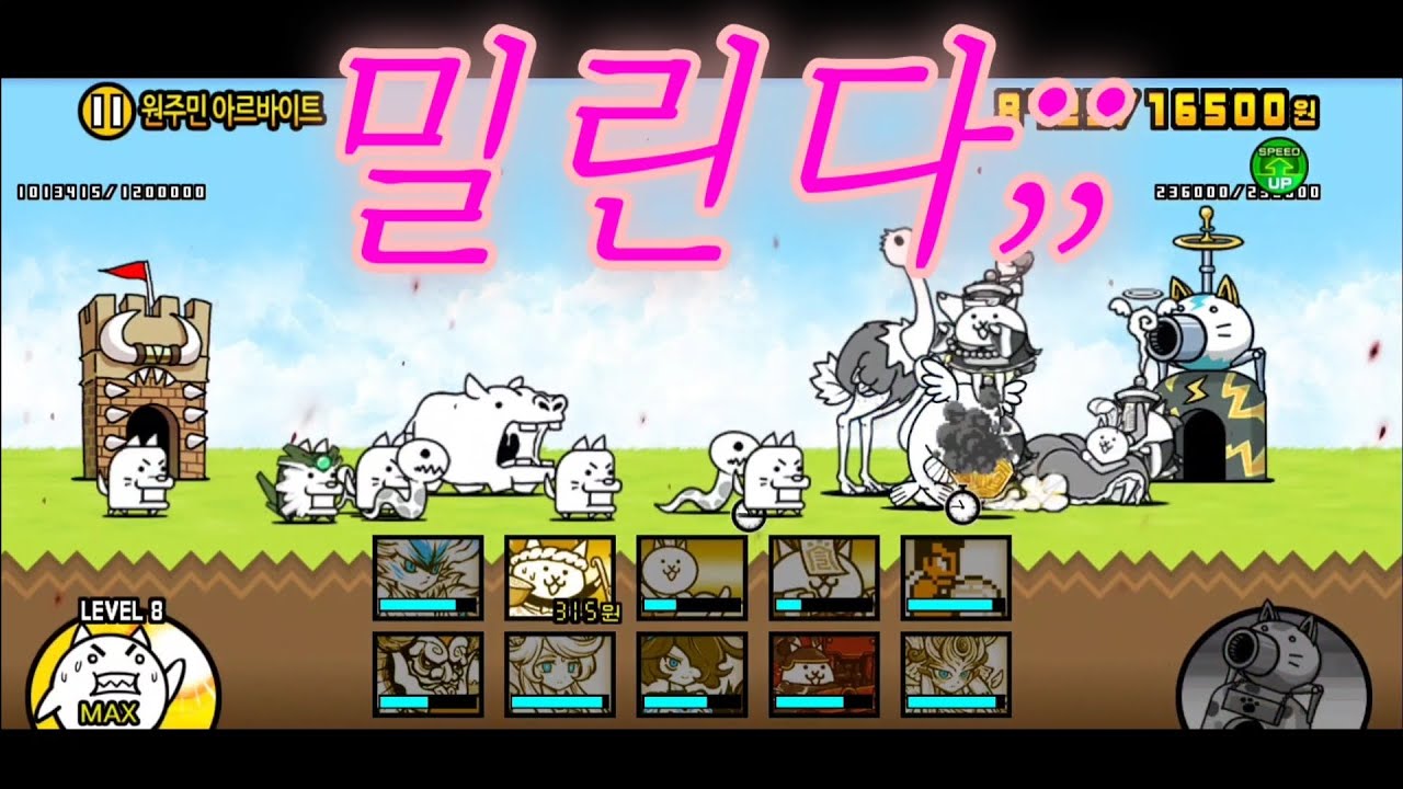 냥들의 법칙 2성 (대장은 우루룬이 아니다) #냥코대전쟁#멍코소전쟁#にゃんこ大戦争#TheBattleCats