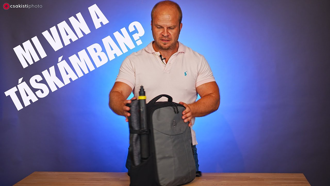 Mi van a táskámban? Fotóstáska, és tartalma