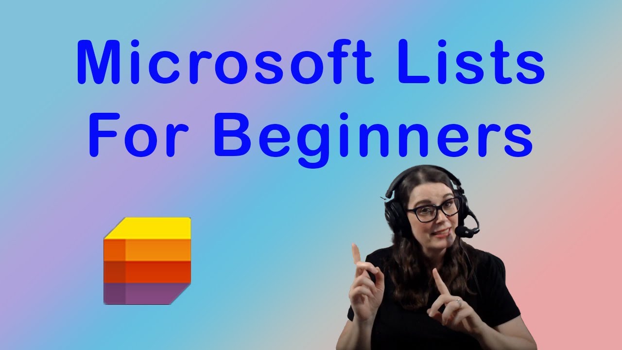 Microsoft lists for beginners