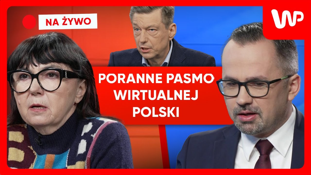 [NA ŻYWO] Poranne pasmo WP. Gośćmi: Marcin Horała, Mariusz Witczak i Barbara Piwnik