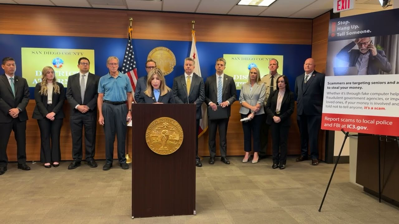 NEWS CONFERENCE: Elder Fraud Outreach Campaign Launched
