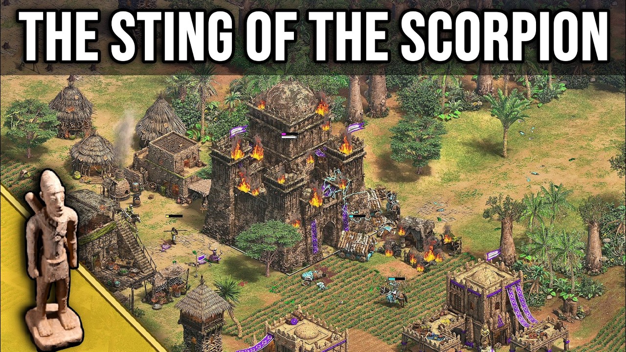 AoE2 Sundjata Campaign - Mission 2: The Sting of the Scorpion (Hard)