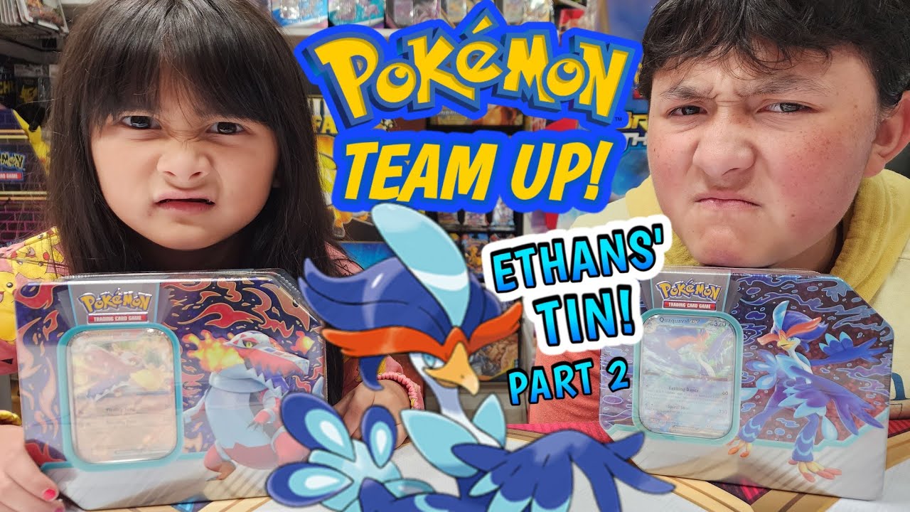 THE ULTIMATE POKEMON TEAM UP TIN BATTLE!