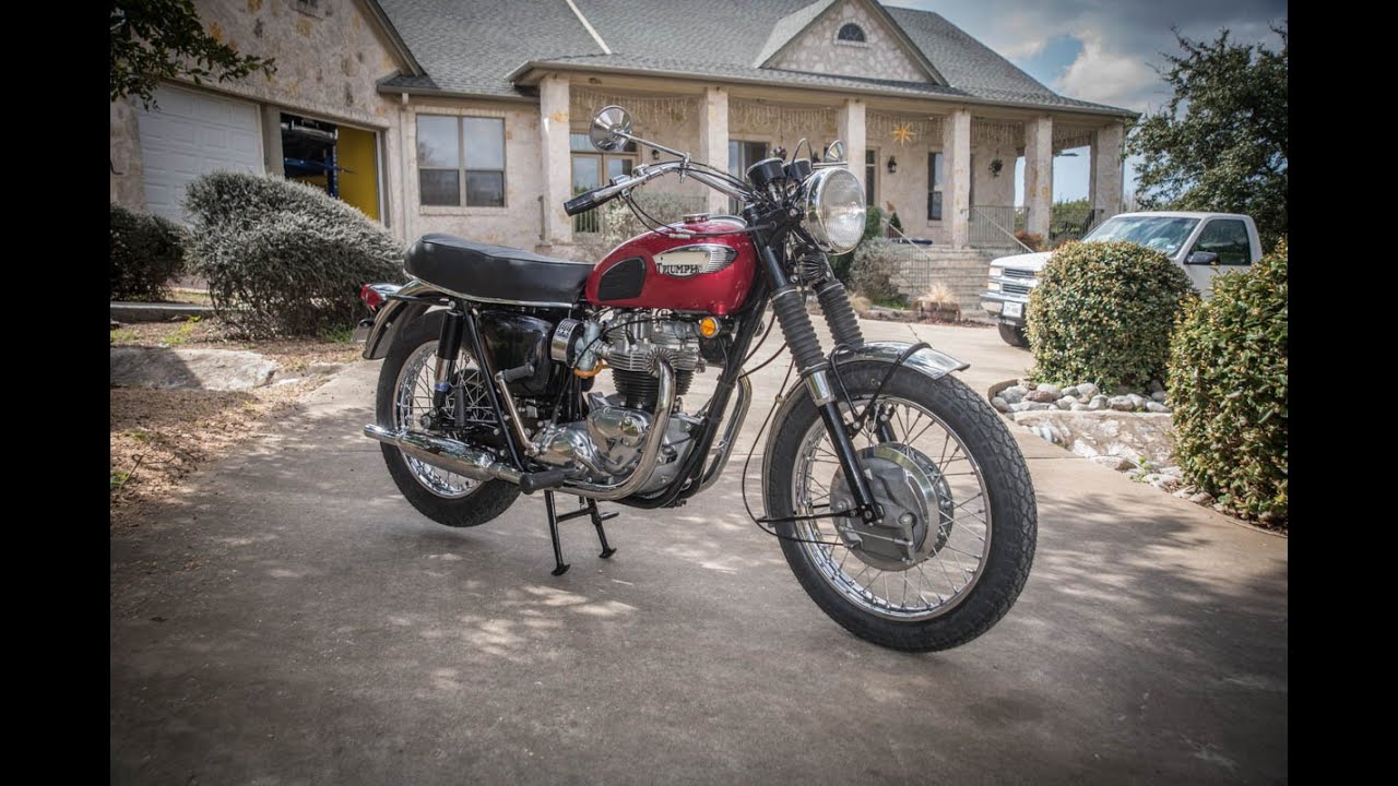 The Ultimate Bonneville! 1968 Triumph T120R