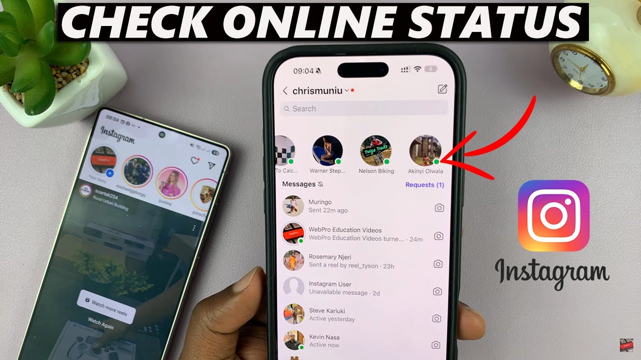 How To Check If Someone Is Online / Active On Instagram