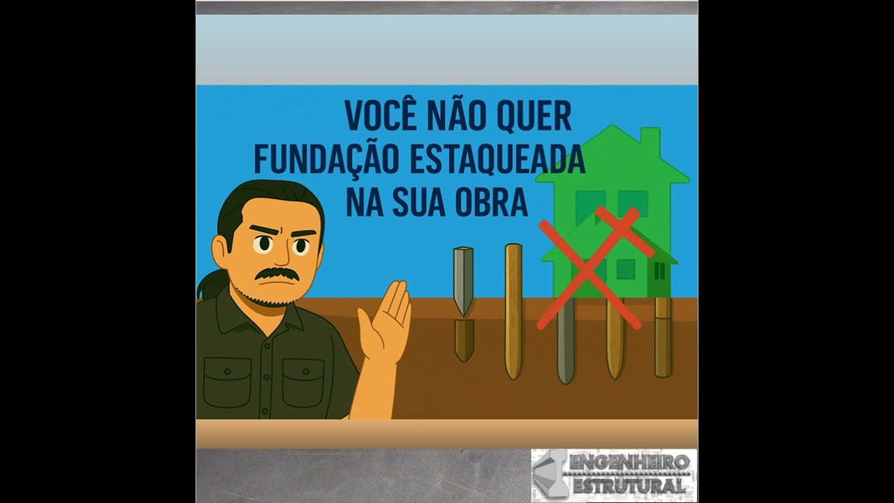 Você não quer fundação estaqueada na sua obra - Eng. Estrutural