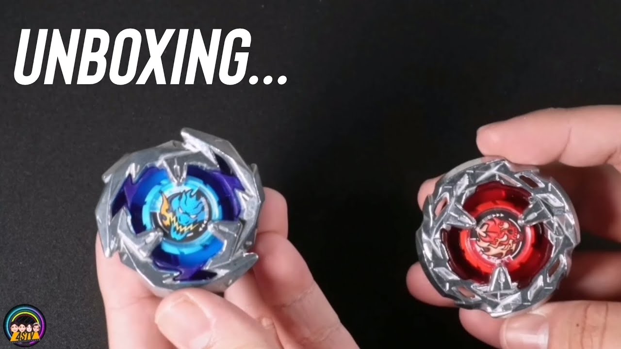 Unboxing BX-01 Dransword and BX-02 Hellscythe #beybladex