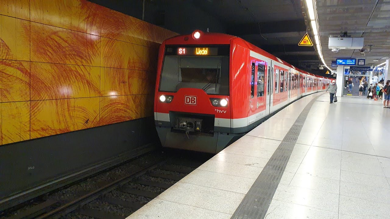 S-Bahn Hamburg | Mitfahrt in der BR474 auf der S1 von Wandsbeker Chaussee nach Altona