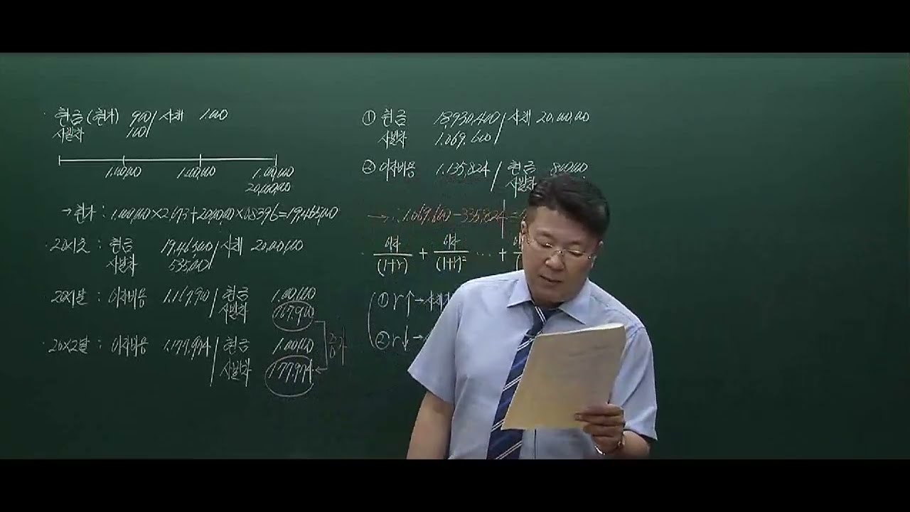 [재경관리사 : 빈출적중특강] 제8강. 빈출적중특강 26~28