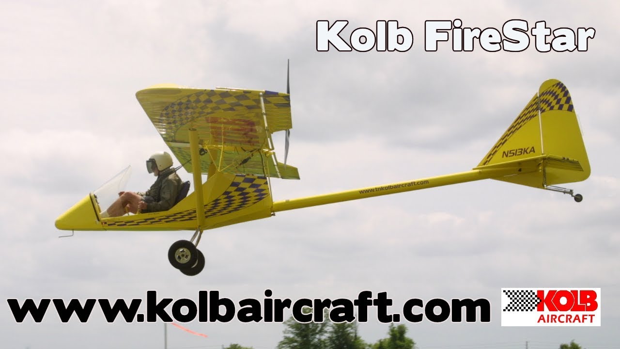 Kolb Aircraft, Kolb Firestar, набор для экспериментального самолета Kolb Fire Star, www.kolbaircr...