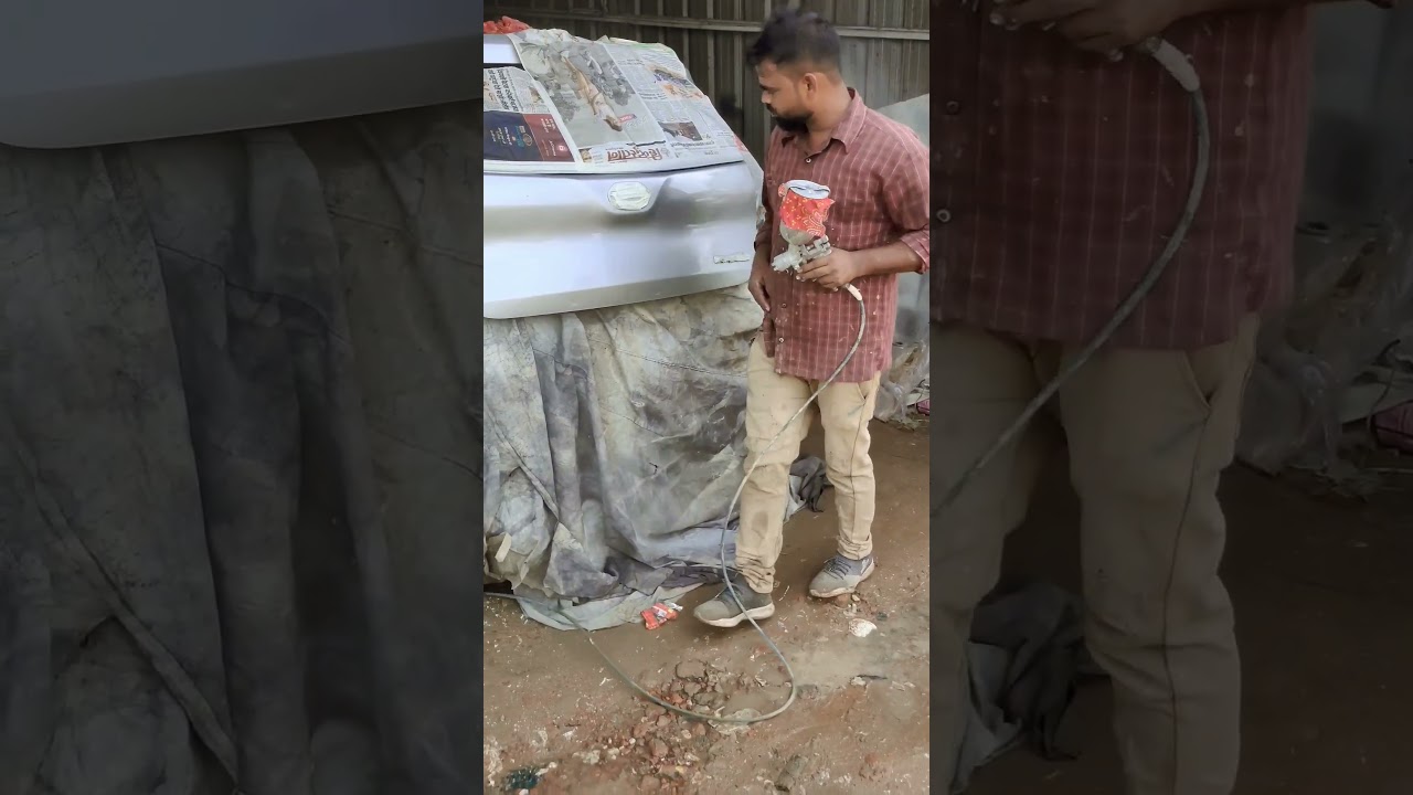 datsun redi go diggi dnt paint #shortvideo #viral #trending