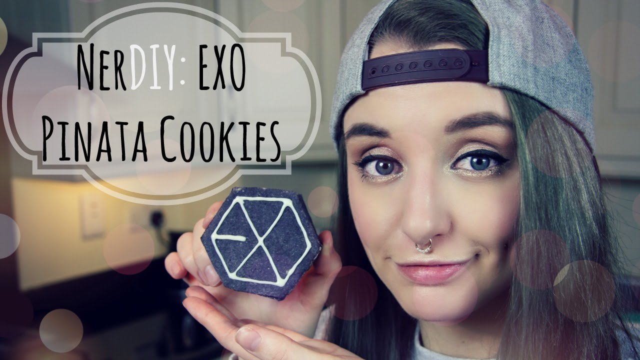 EXO Pinata Cookies - NerDIY